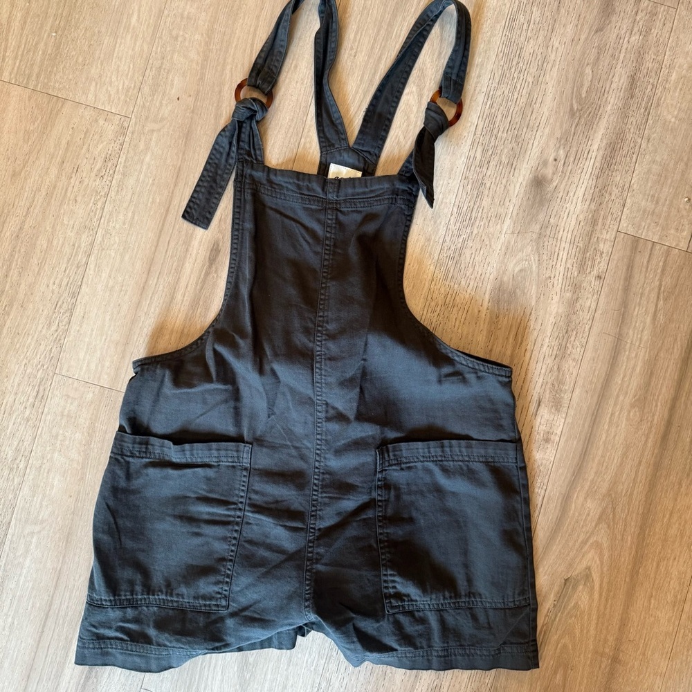 Aerie Charcoal Overalls